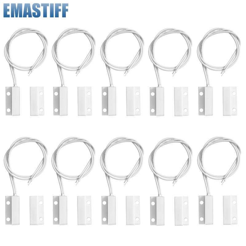 Home Security With Ai - 1/2/3/4/5/10/20PCS MC-38 Wired Door Window Sensor