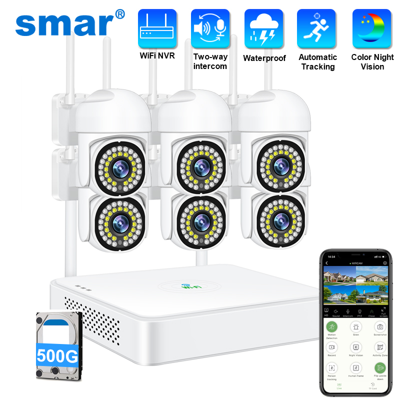 Home Security And Cctv - Smar 3MP Wireless CCTV Security Camera