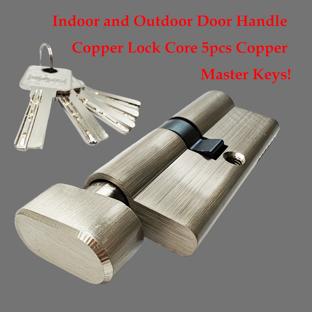 Home Security Doors - 1Pc European Standard All-Copper Anti-Theft Lock
