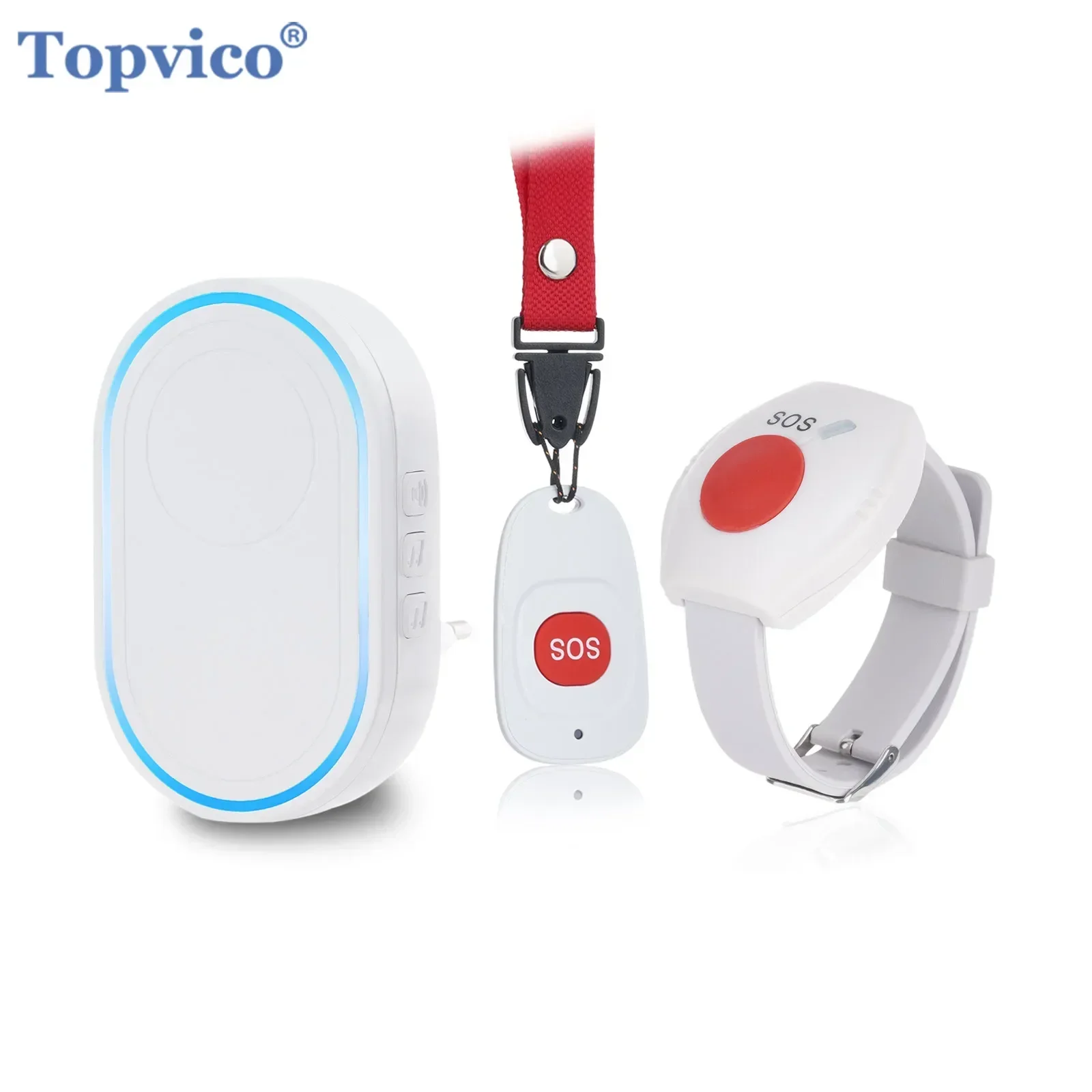 Topvico Wireless Caregiver Pag - Home Security Equipment review and price