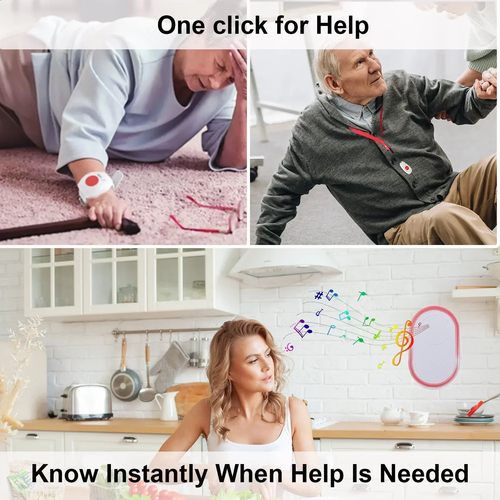 Topvico Wireless Caregiver Pag - Home Security Equipment review and price