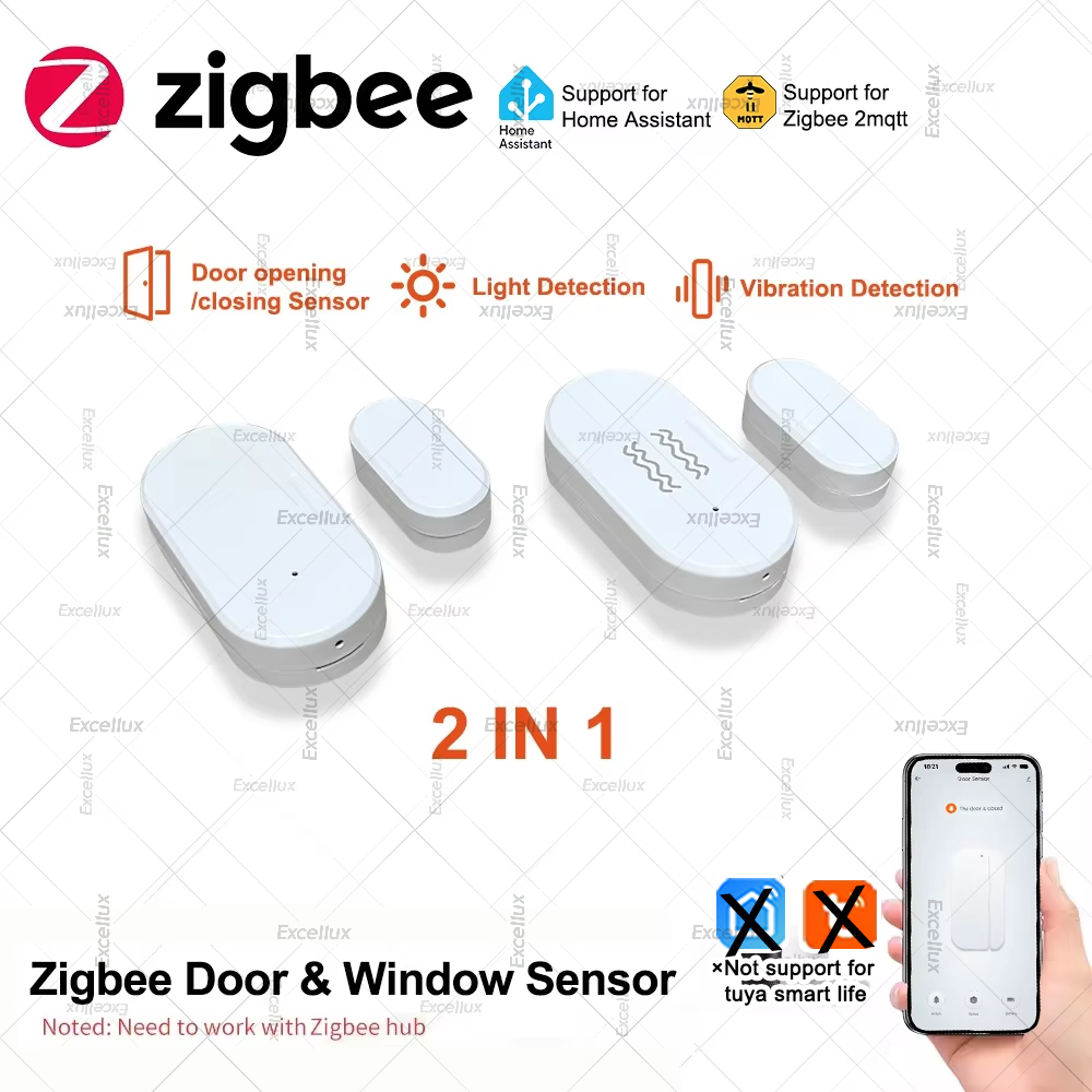 Zigbee 3.0 Door Window Sensor  - Home Security Doors review and price