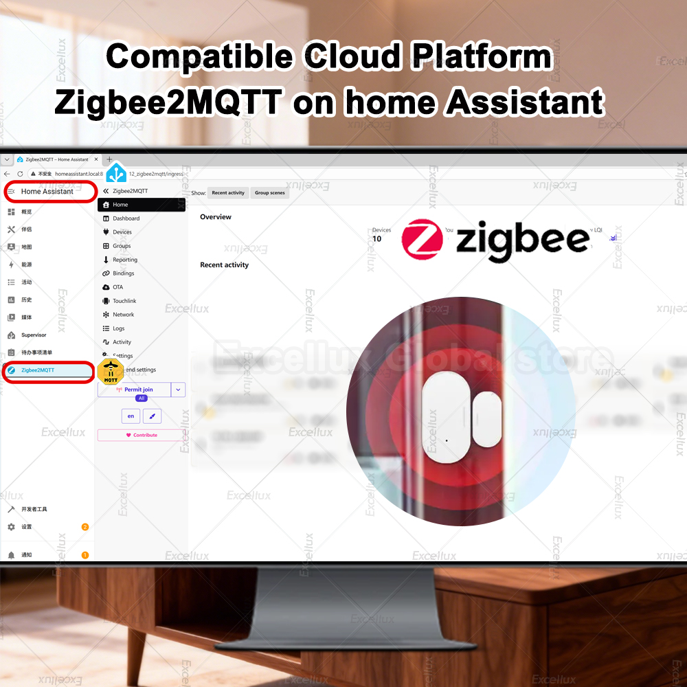 Zigbee 3.0 Door Window Sensor  - Home Security Doors review and price