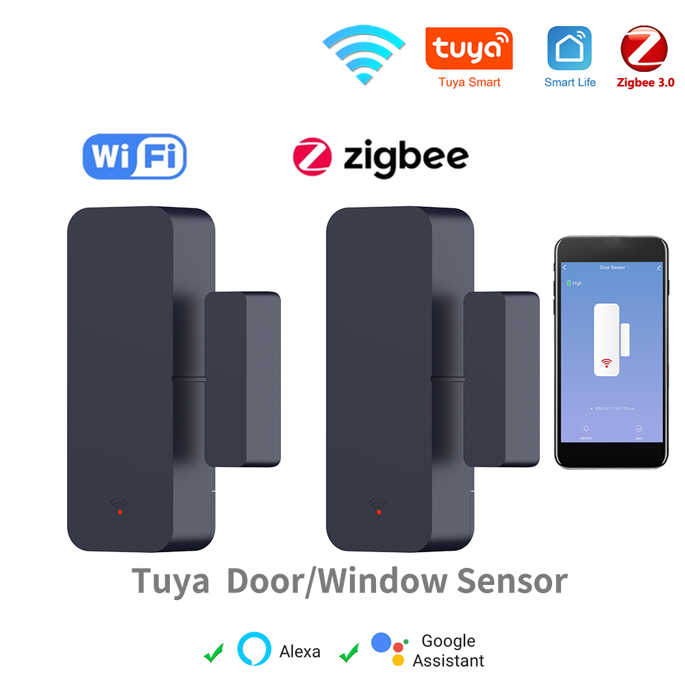 Tuya Zigbee Wifi Door Sensor W - Home Security With Ai review and price