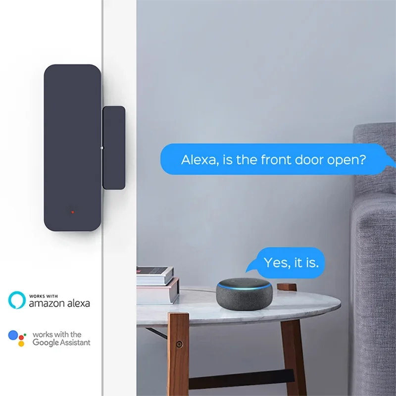 Tuya Zigbee Wifi Door Sensor W - Home Security With Ai review and price