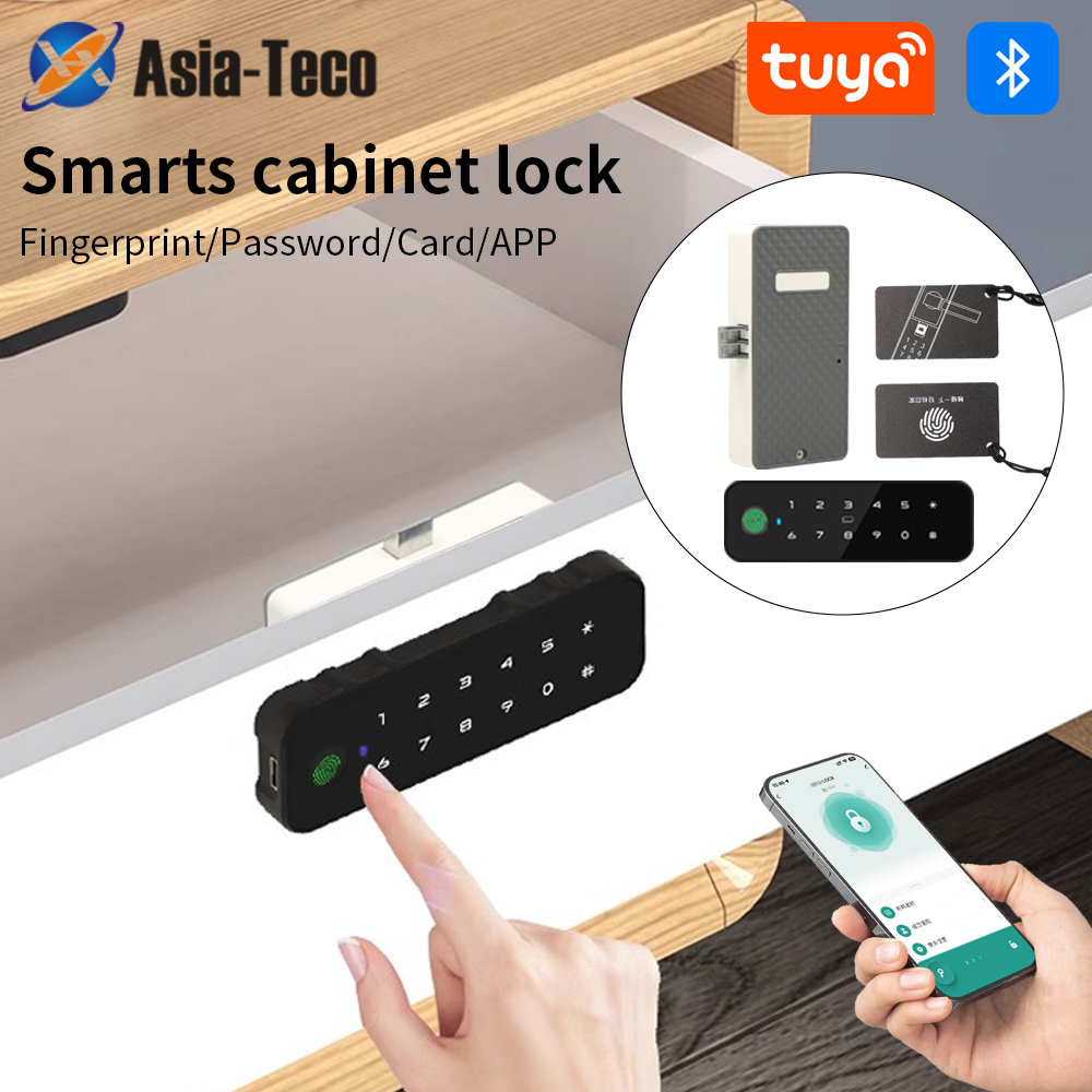 Tuya Bluetooth Smart Wood Cabi - Home Security Door Lock review and price