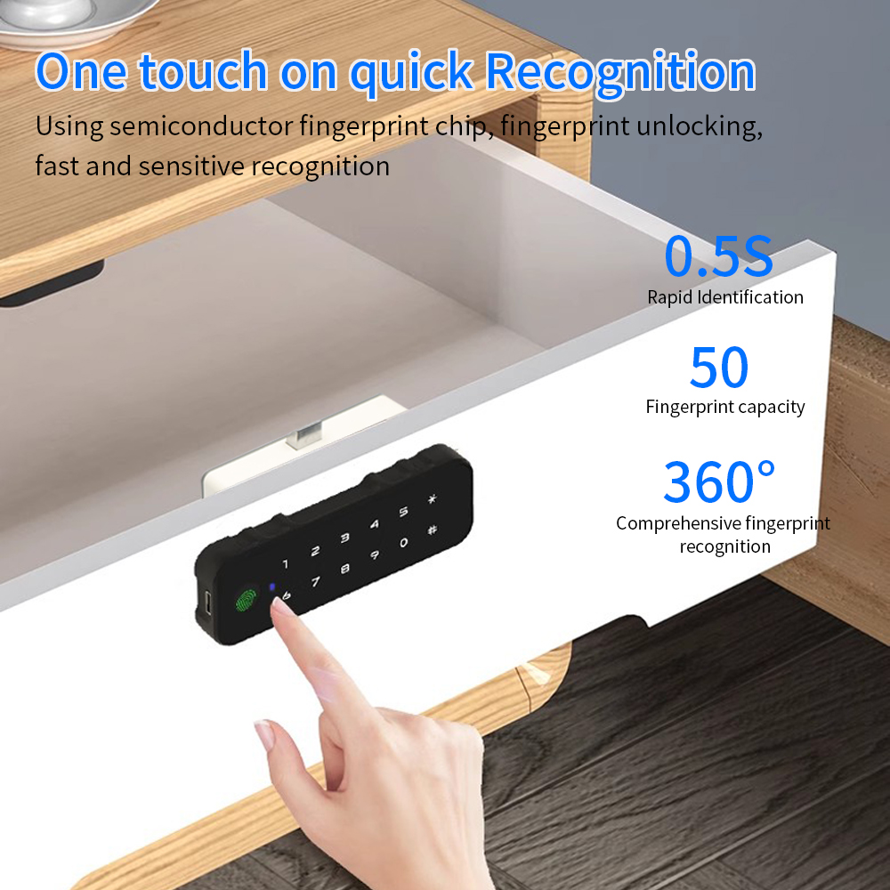 Tuya Bluetooth Smart Wood Cabi - Home Security Door Lock review and price