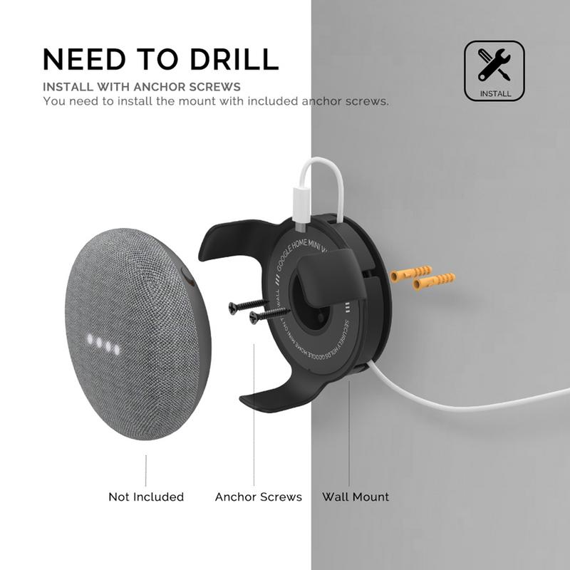 Outlet Wall Mount Holder for G - Google Speaker Nest Mini review and price