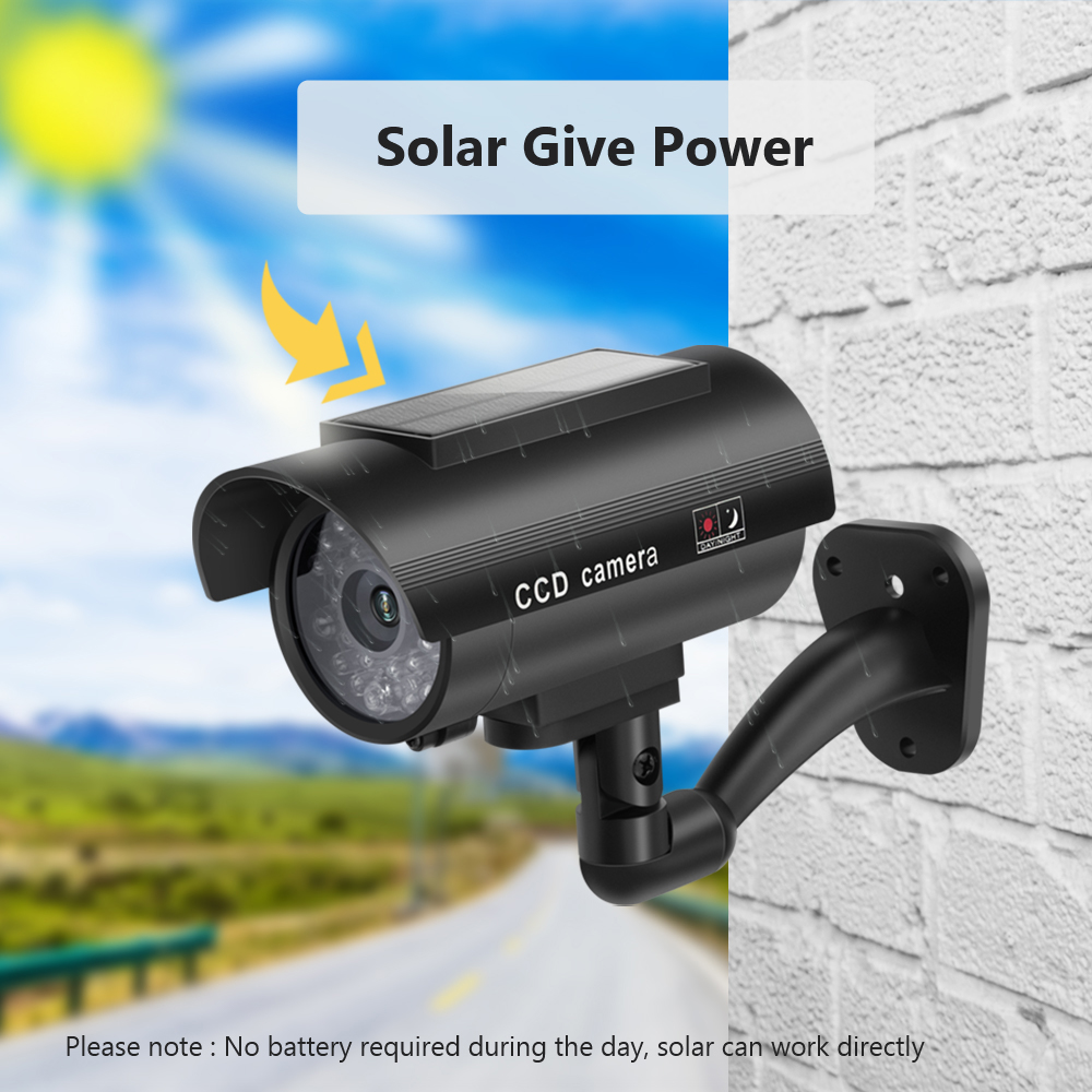 Solar Panel Dummy Surveillance - Home Security And Cctv review and price