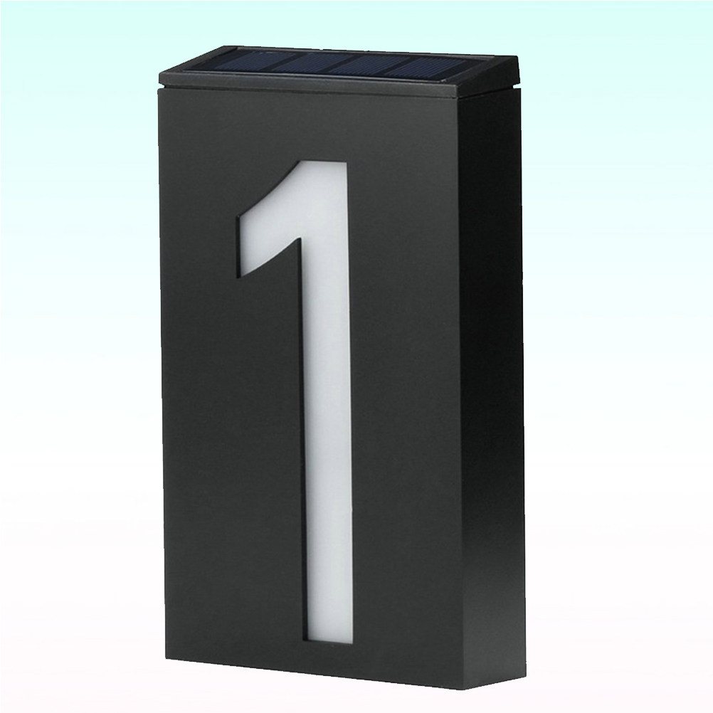 Solar Power Number 1 LED Doorp - Home Security Doors review and price