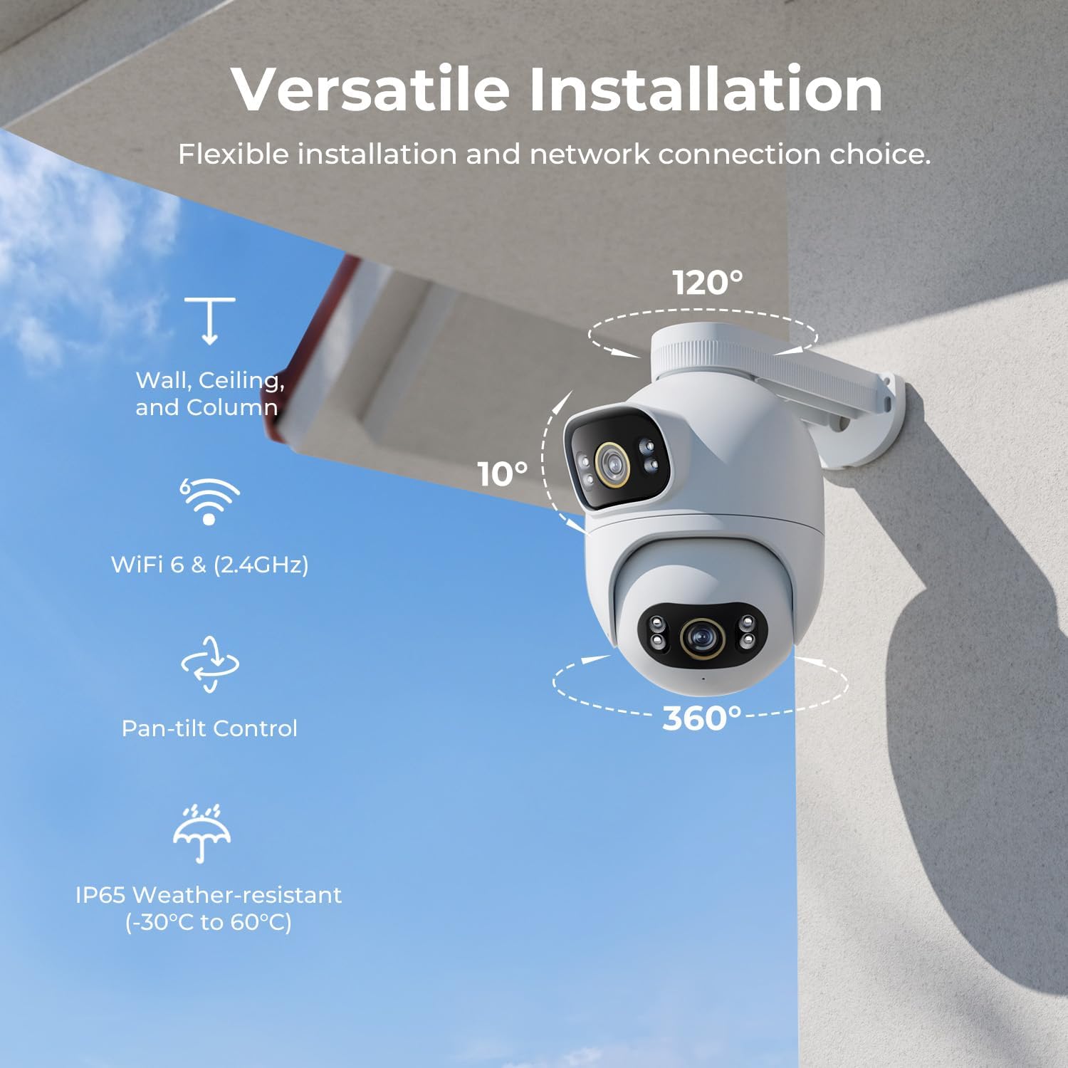 IMILAB EC6 Dual 3K+3K WiFi Hom - Home Security Flood Lights review and price