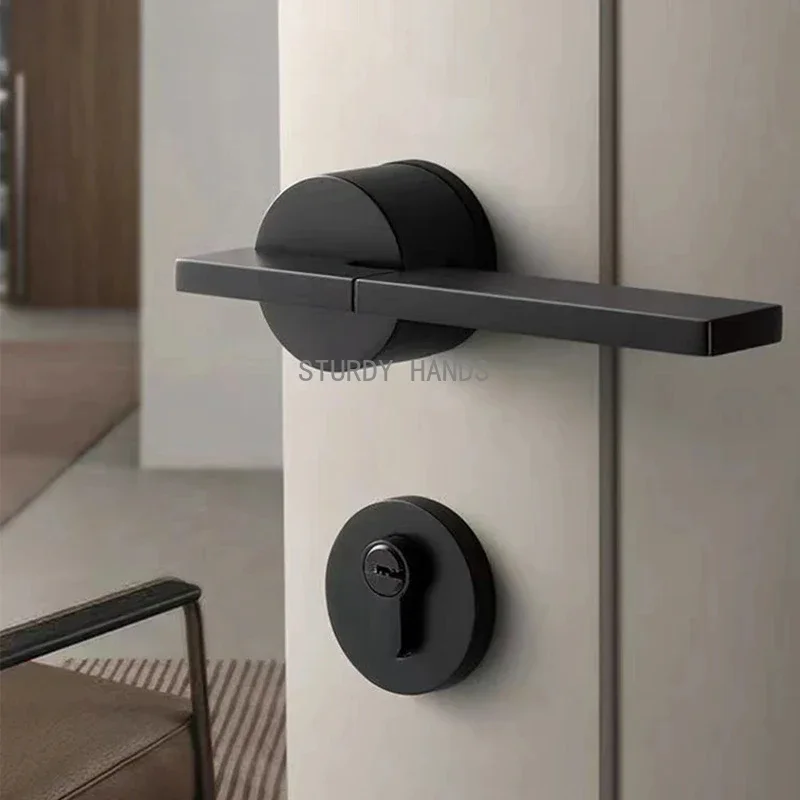 Zinc alloy indoor key lock mod - Home Security Doors review and price