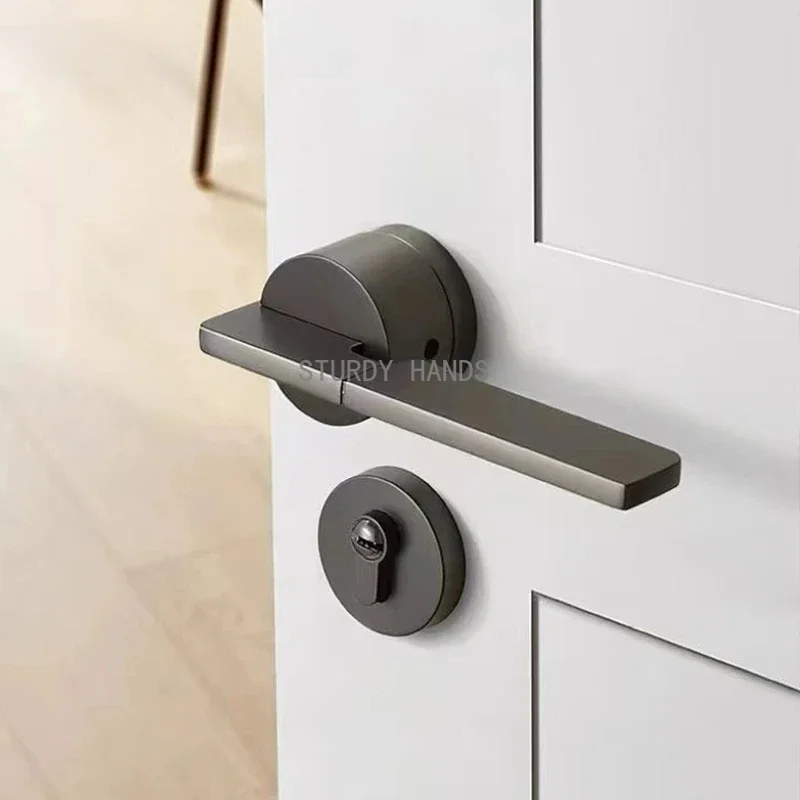 Zinc alloy indoor key lock mod - Home Security Doors review and price