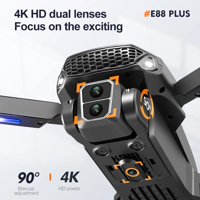 New E88 Plus Quadcopter Drone: - Home Security Cameras Outdoor review and price