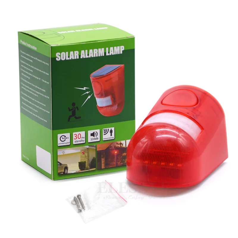 Waterproof Solar Powered Alarm - Home Security Equipment review and price