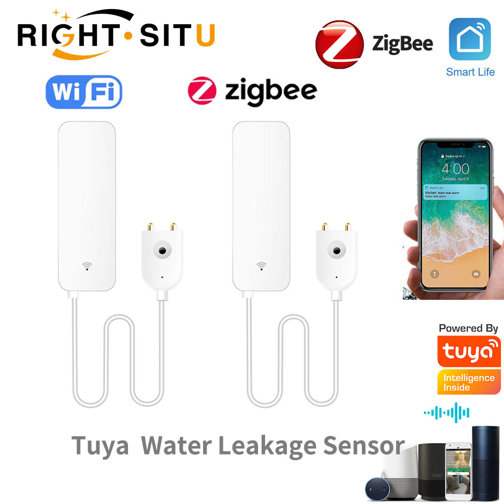 Tuya WiFi Water Leak Sensor, W - Home Security With Ai review and price
