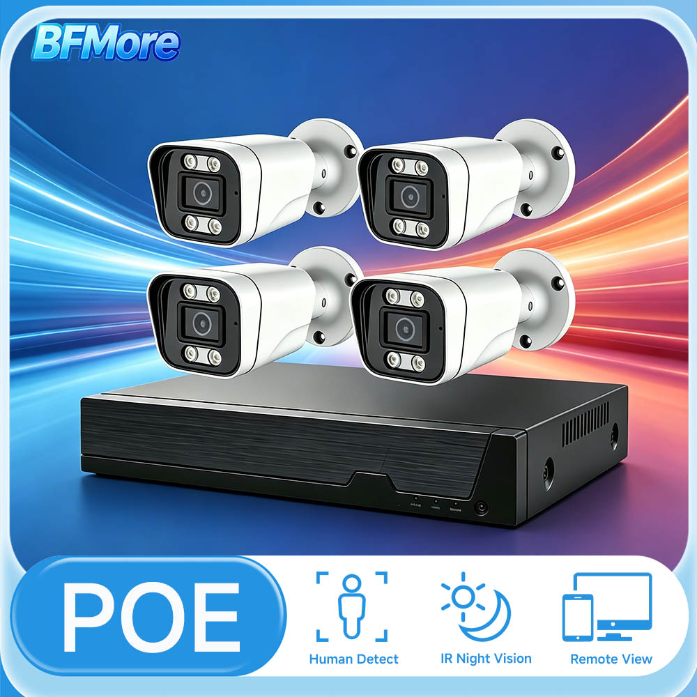 BFMore 8MP 4K Ai Human Detecti - Home Security With Ai review and price