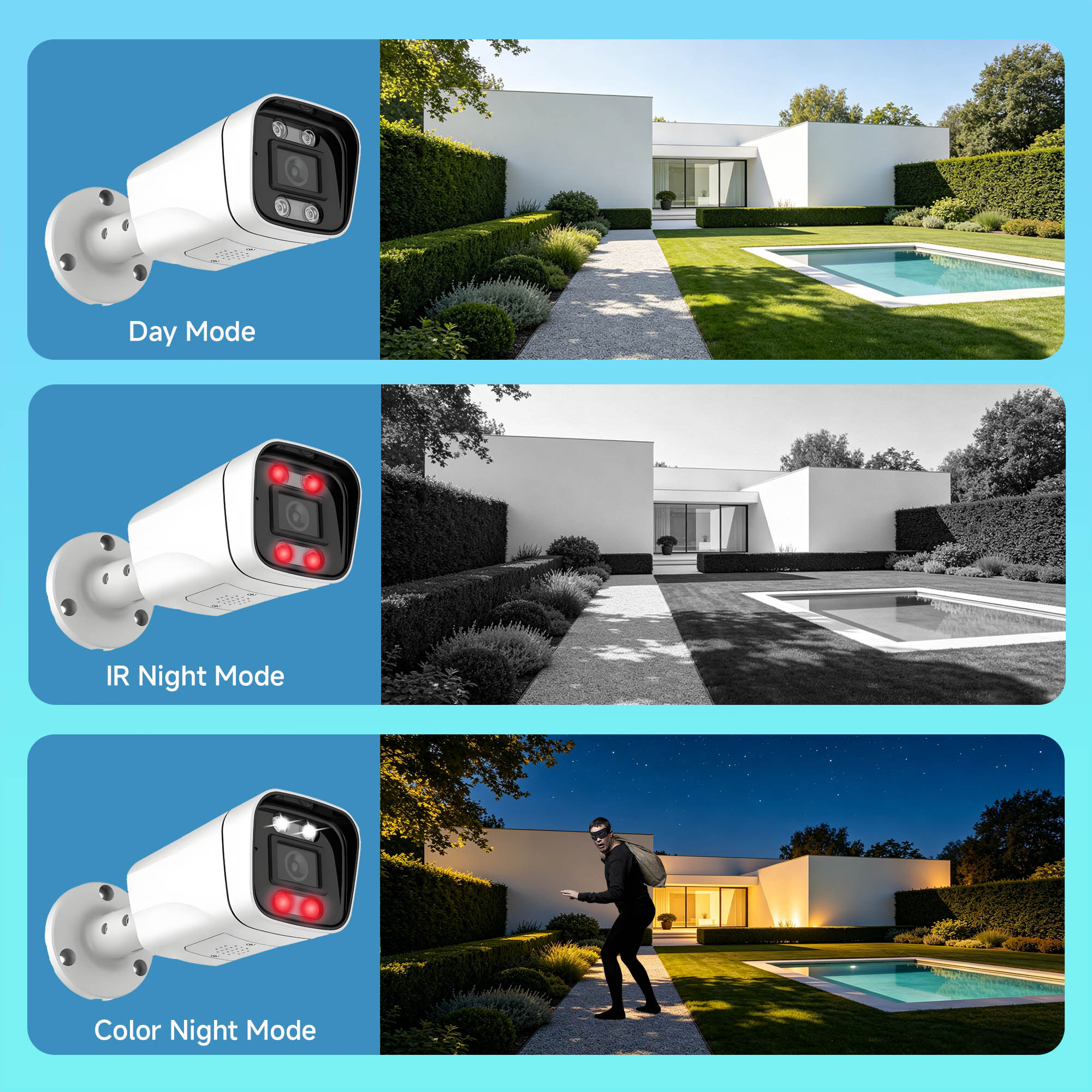BFMore 8MP 4K Ai Human Detecti - Home Security With Ai review and price