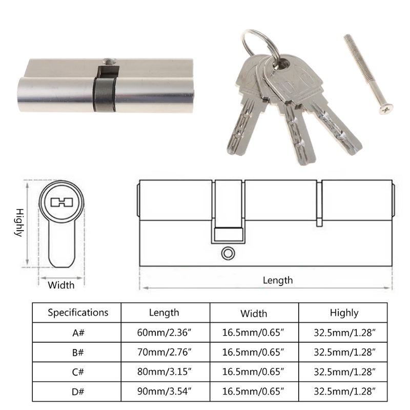 Keyed Entry Door Lock Cylinder - Home Security Doors review and price