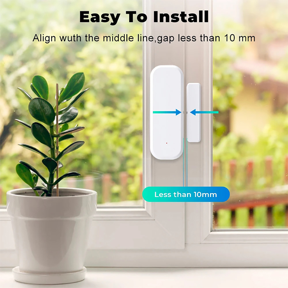 Tuya WiFi Smart Door Window Se - Home Security With Ai review and price