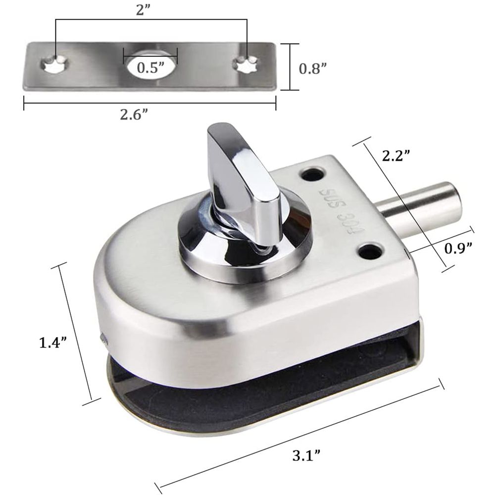 304 Stainless Steel Keyless Ho - Home Security Door Lock review and price