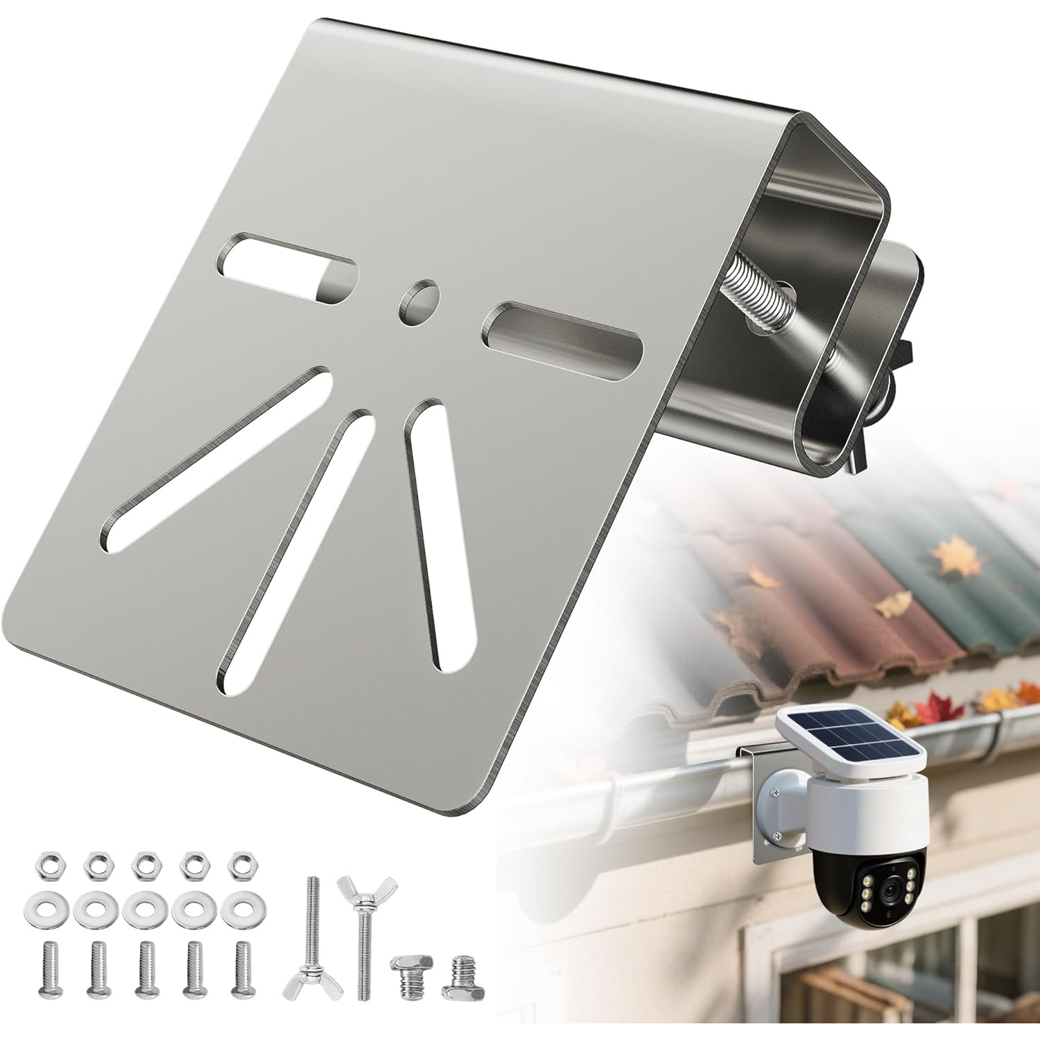 1pc No Drill Stainless Steel G - Home Security Eufy review and price