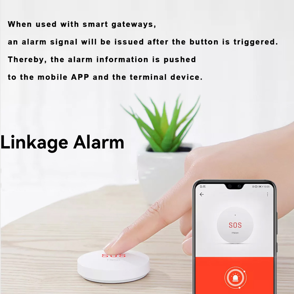 Meian Zigbee Tuya SOS Emergenc - Home Security Equipment review and price