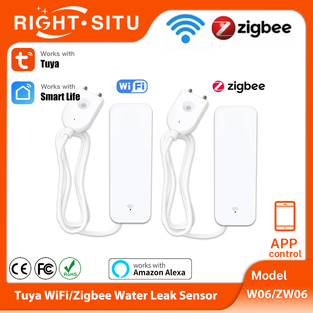 Tuya WiFi Zigbee Water Sensor  - Home Security With Ai review and price