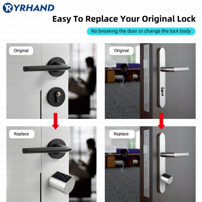 Smart Euro Cylindrical Door Lo - Home Security Door Lock review and price
