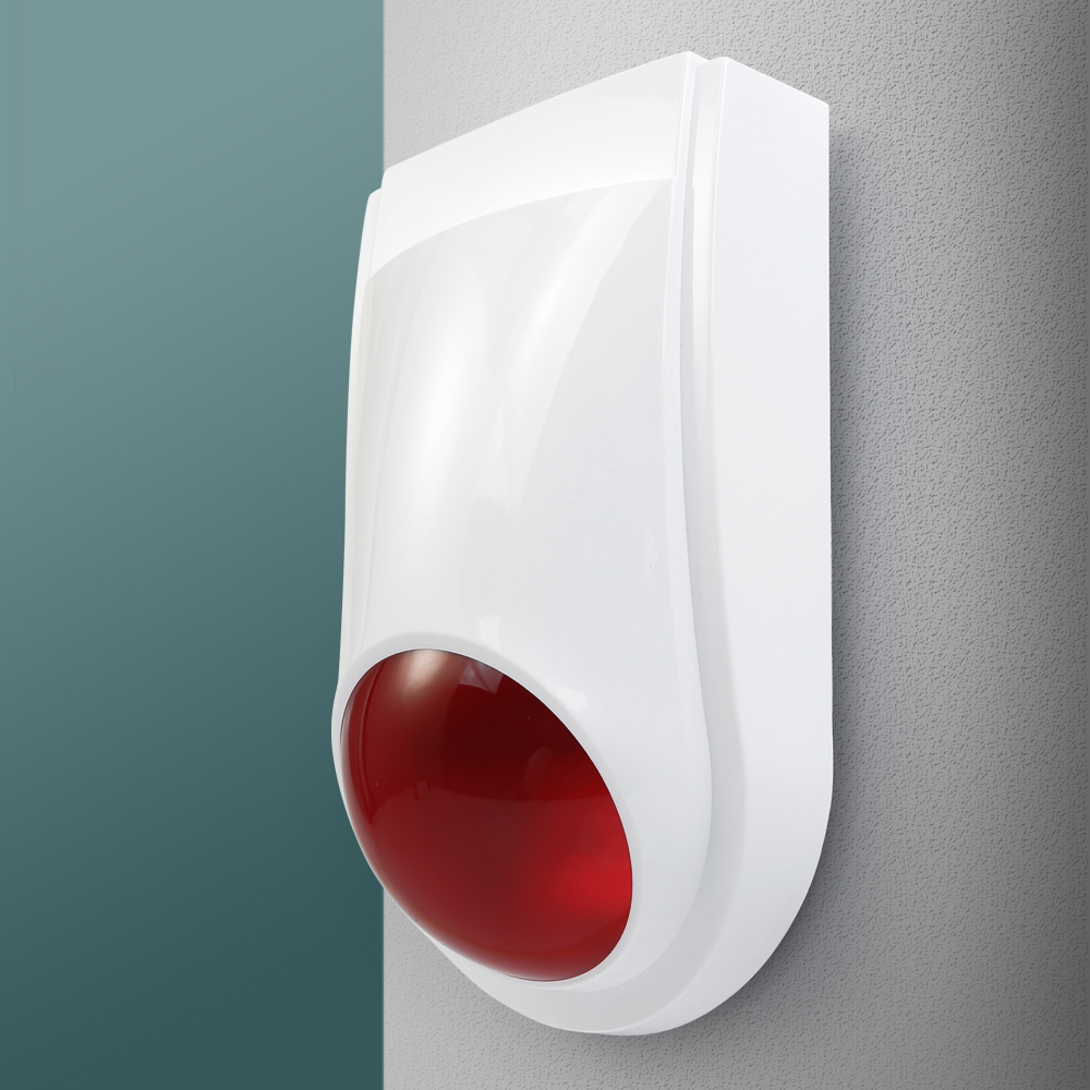 Wireless Flash Siren E6 Outdoo - Home Security With Ai review and price