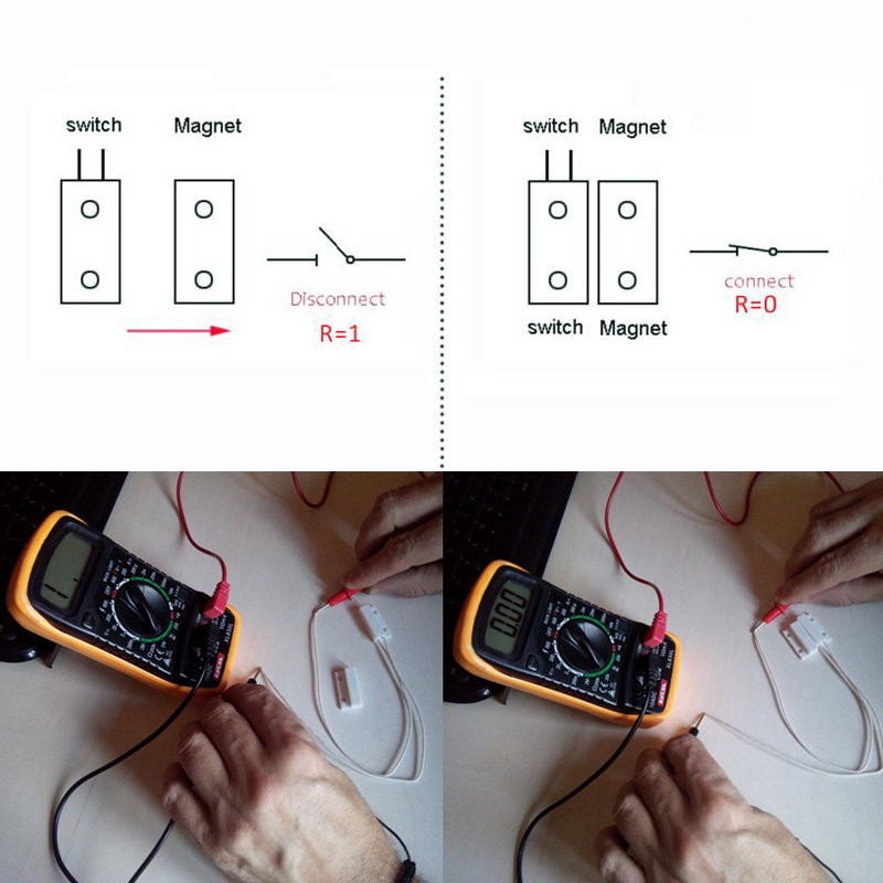 1/2/3/4/5/10/20PCS MC-38 Wired - Home Security With Ai review and price