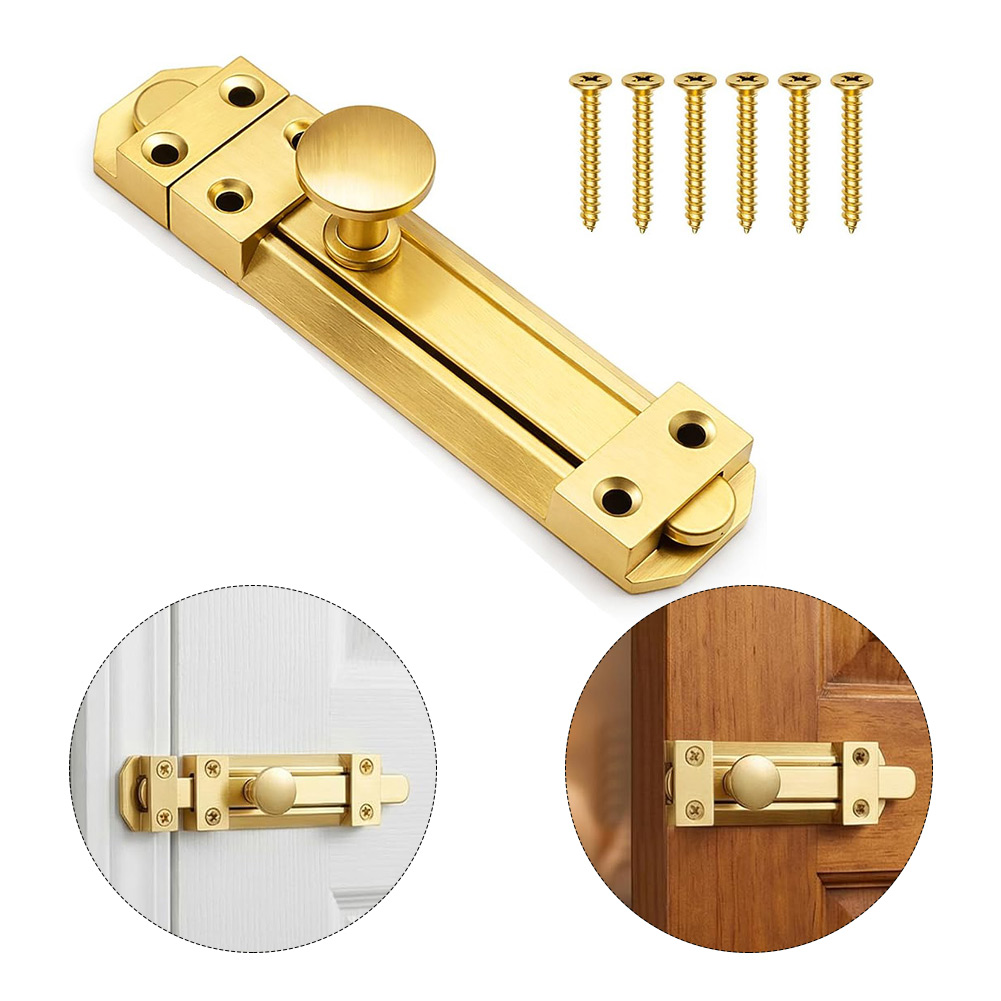 5 Inch Solid Brass Sliding Doo - Home Security Doors review and price