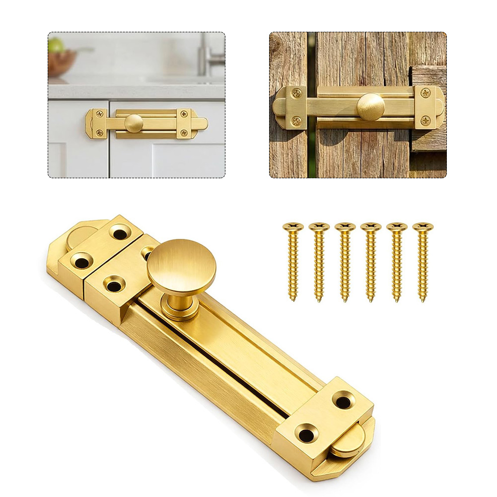 5 Inch Solid Brass Sliding Doo - Home Security Doors review and price