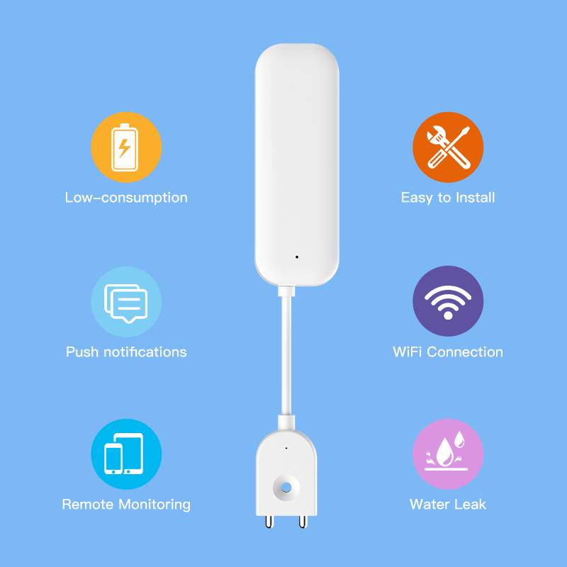 Tuya WiFi ZigBee Water Sensor  - Home Security With Ai review and price