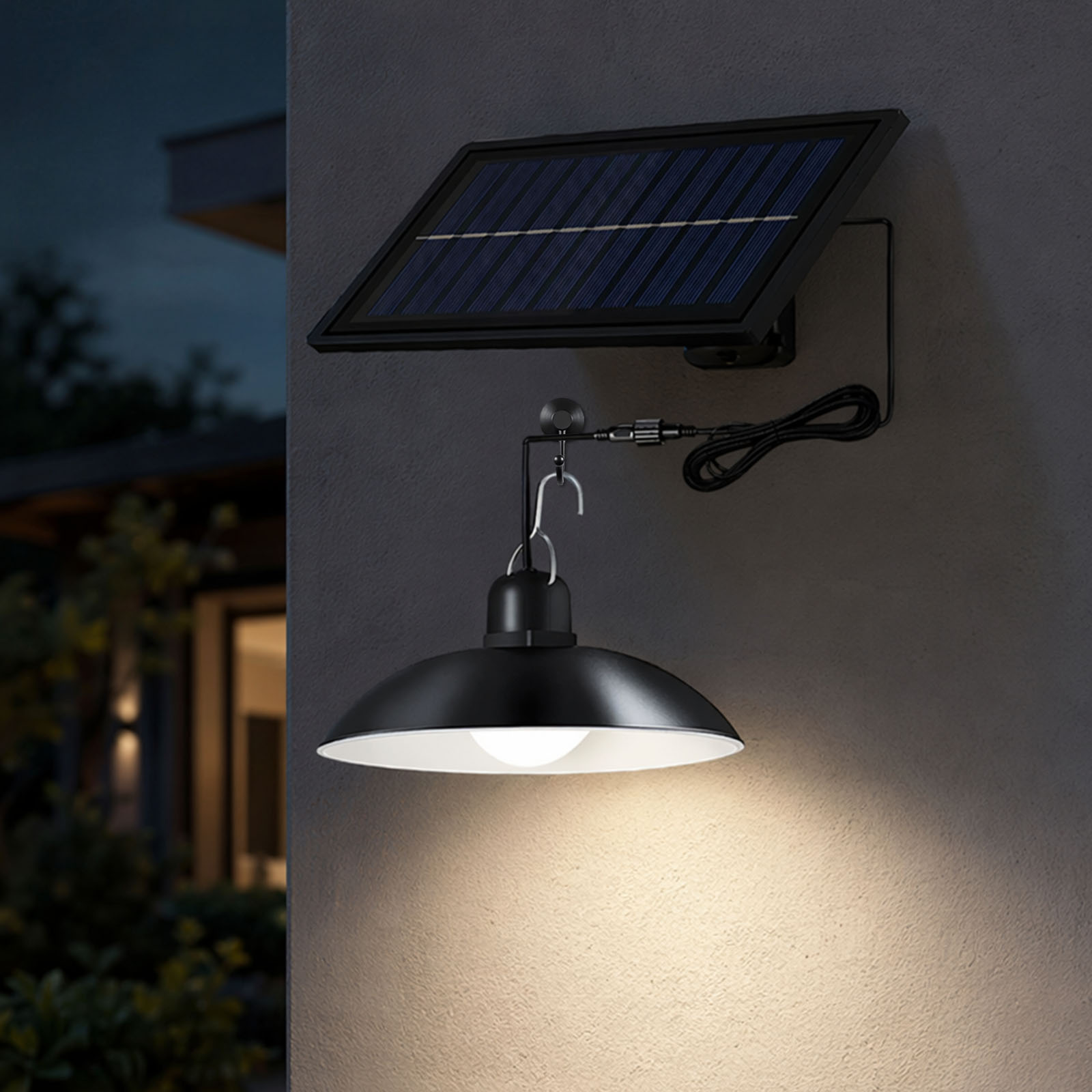 Solar Street Lights Outdoor, C - Home Security Flood Lights review and price