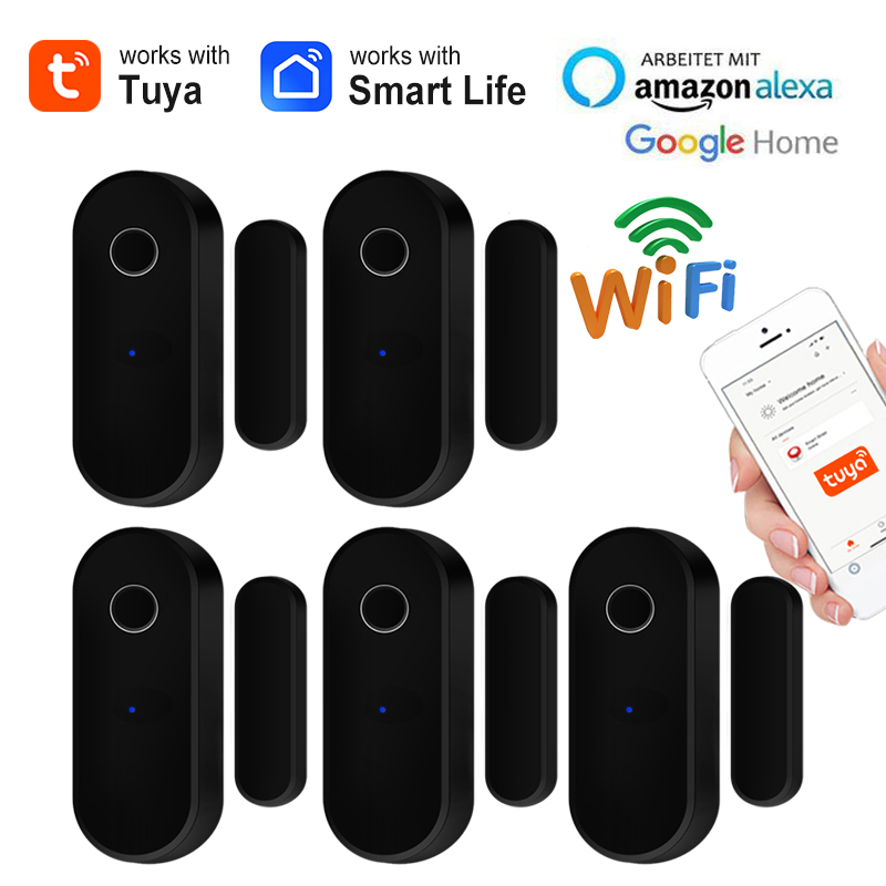 Tuya WiFi Door Open Close Dete - Home Security With Ai review and price