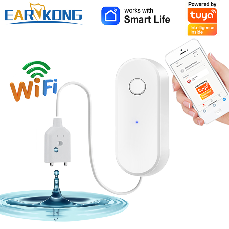 Tuya WiFi Smart Water Leak Sen - Home Security Equipment review and price