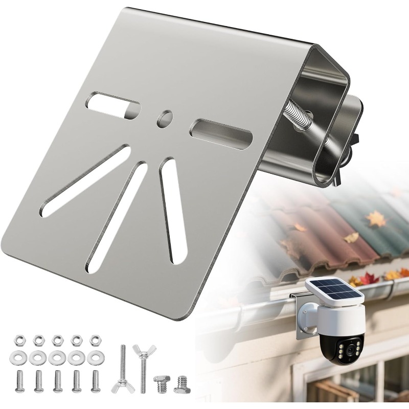 No Drill Stainless Steel Gutte - Home Security Eufy review and price