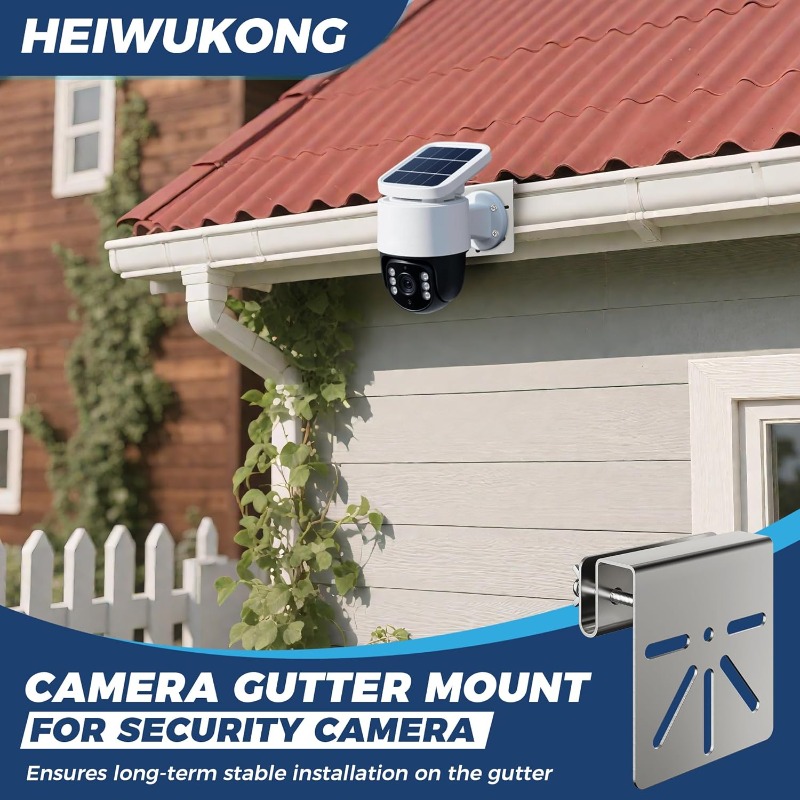 No Drill Stainless Steel Gutte - Home Security Eufy review and price