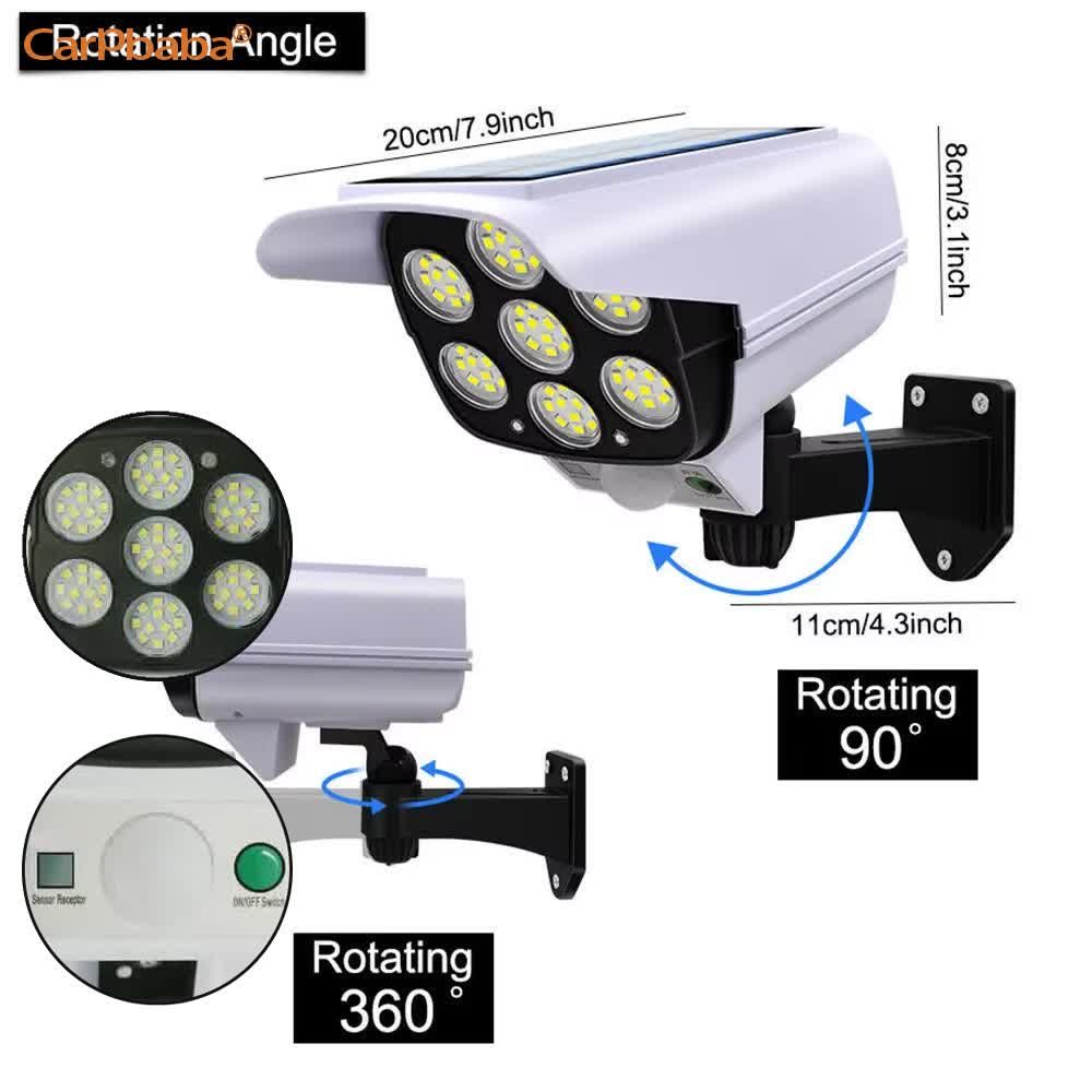 Outdoor Solar Light Motion Sen - Home Security Flood Lights review and price